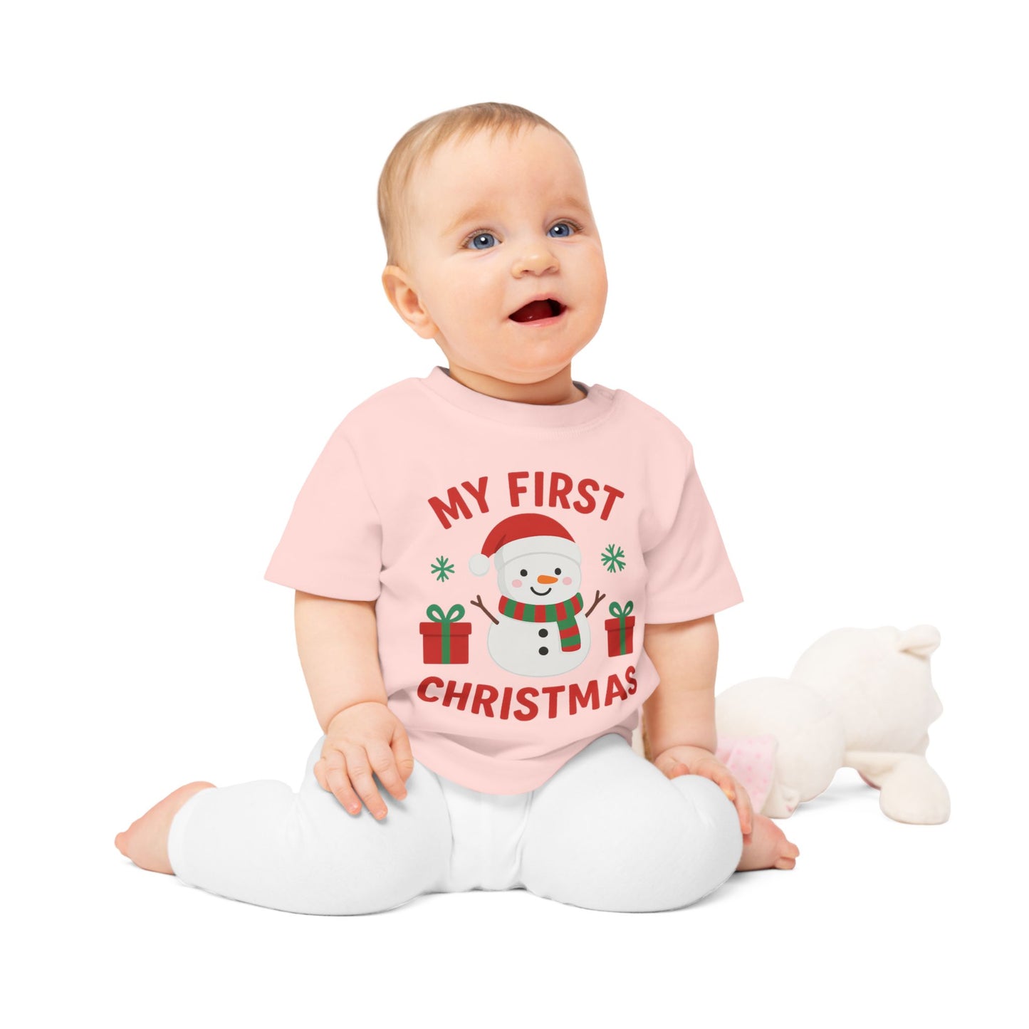 Baby-T-Shirt „Mein erstes Weihnachten“