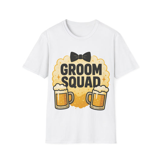 Groom Squad T-Shirt, Wedding Party Tee, Bachelor Party Shirt, Groomsmen Gift, Funny Groom Squad Apparel