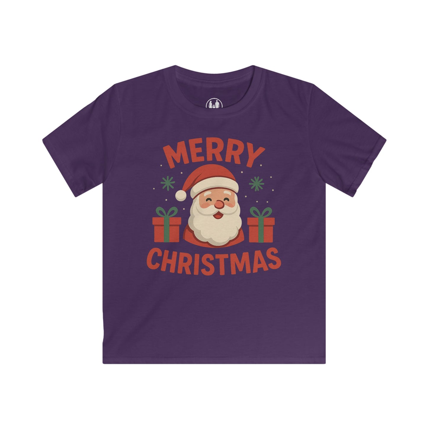Kinder-T-Shirt „Frohe Weihnachten, Weihnachtsmann“