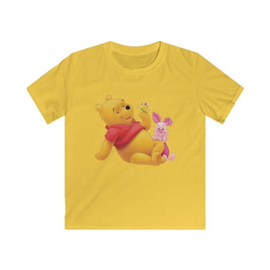Kids Winnie the Pooh Tee | Cozy Kids T-Shirt, Birthday Gift, Fun Playwear, Summer Outfit, Cartoon Apparel