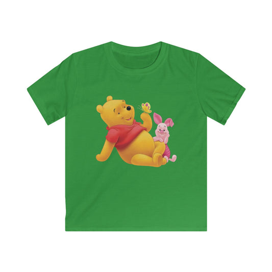 Kids Winnie the Pooh Tee | Cozy Kids T-Shirt, Birthday Gift, Fun Playwear, Summer Outfit, Cartoon Apparel