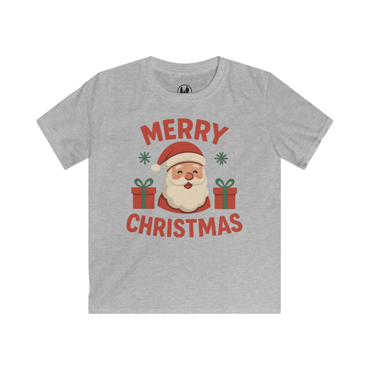 Kinder-T-Shirt „Frohe Weihnachten, Weihnachtsmann“