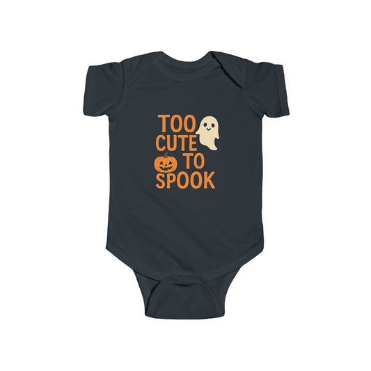 Adorable Halloween Baby Bodysuit, Infant Costume, Cute Baby Outfit, Spooky Gift, Halloween Apparel, Trick or Treat Onesie