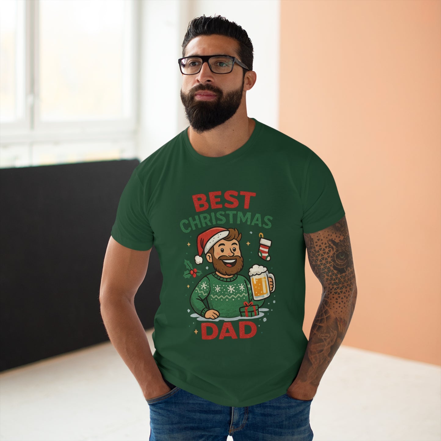 "Best Christmas Dad" T-Shirt