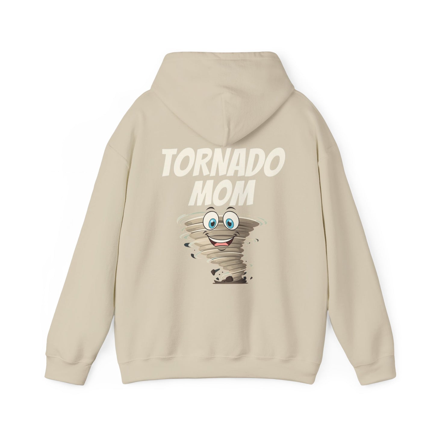 Tornado Mom Hooded Sweatshirt, Cozy Pullover for Weather Lovers, Gift for Moms, Fun Graphic Hoodie, Perfect for Casual Wear, Storm [...]