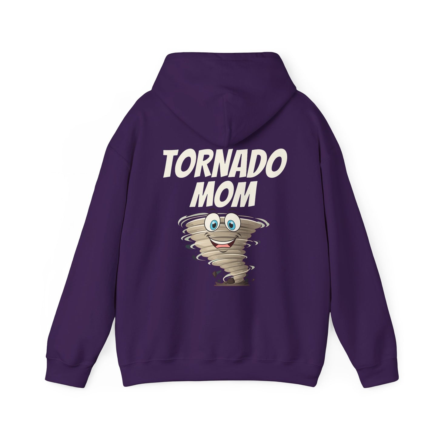 Tornado Mom Hooded Sweatshirt, Cozy Pullover for Weather Lovers, Gift for Moms, Fun Graphic Hoodie, Perfect for Casual Wear, Storm [...]