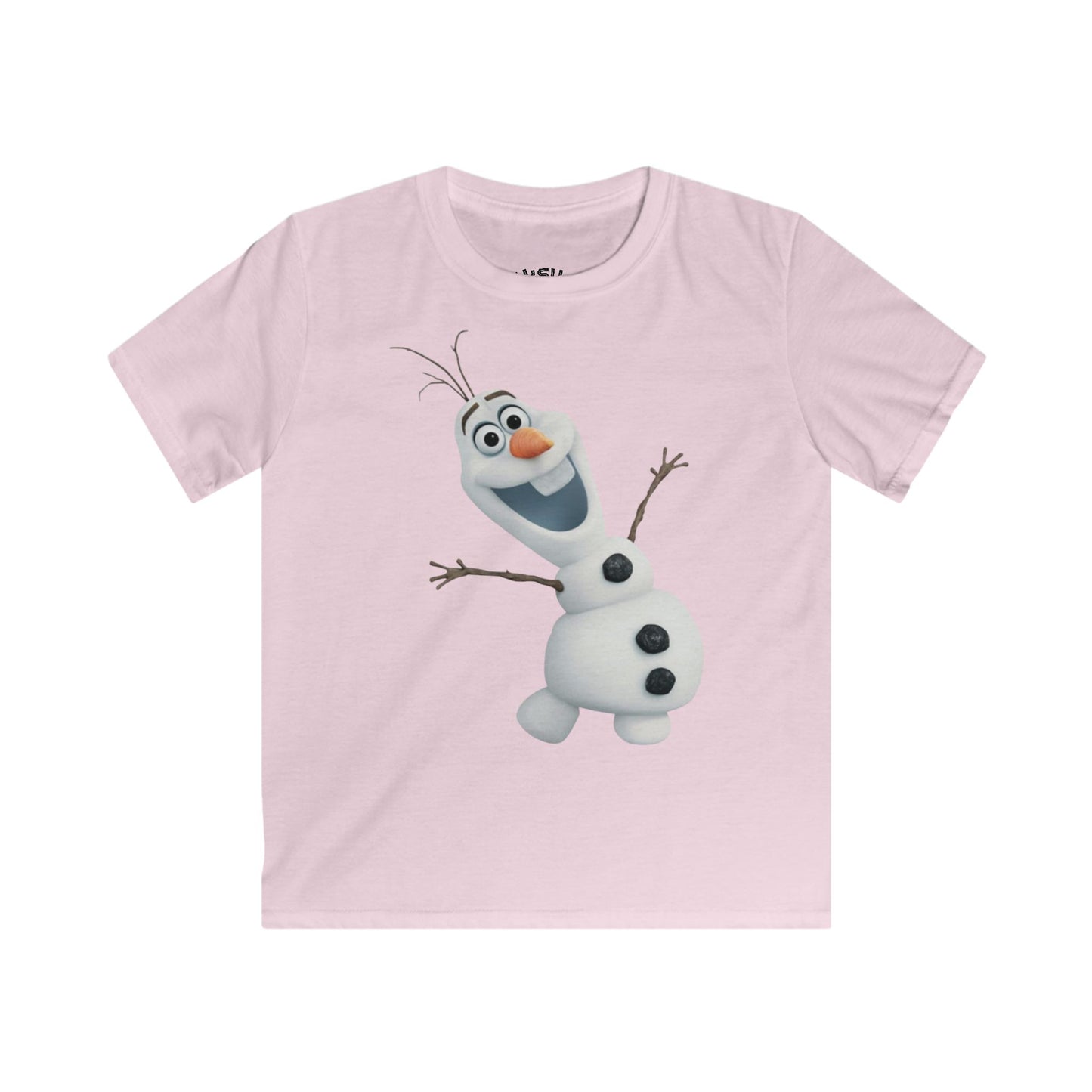 Kids Olaf Tee, Fun T-Shirt for Children, Cute Kids Apparel, Birthday Gift, Character Shirt, Playful Youth Clothing
