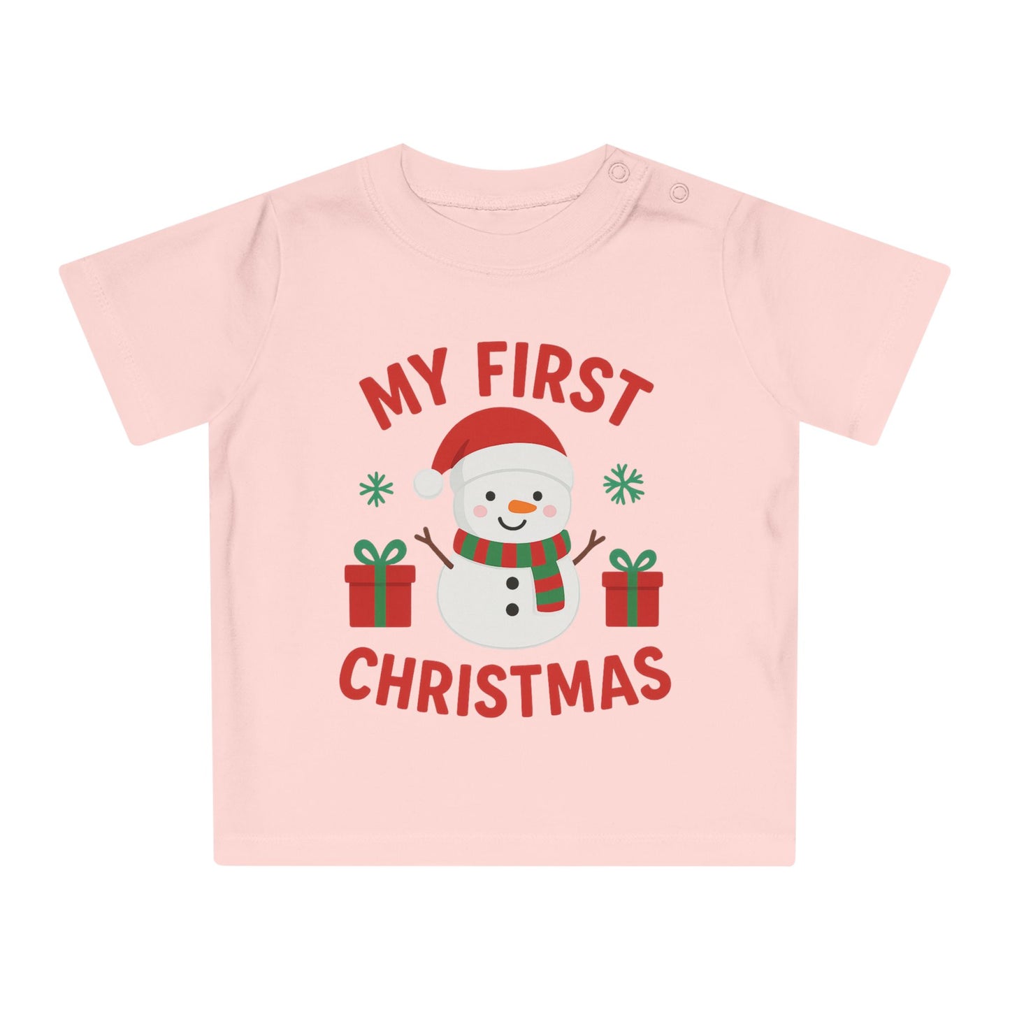 Baby-T-Shirt „Mein erstes Weihnachten“