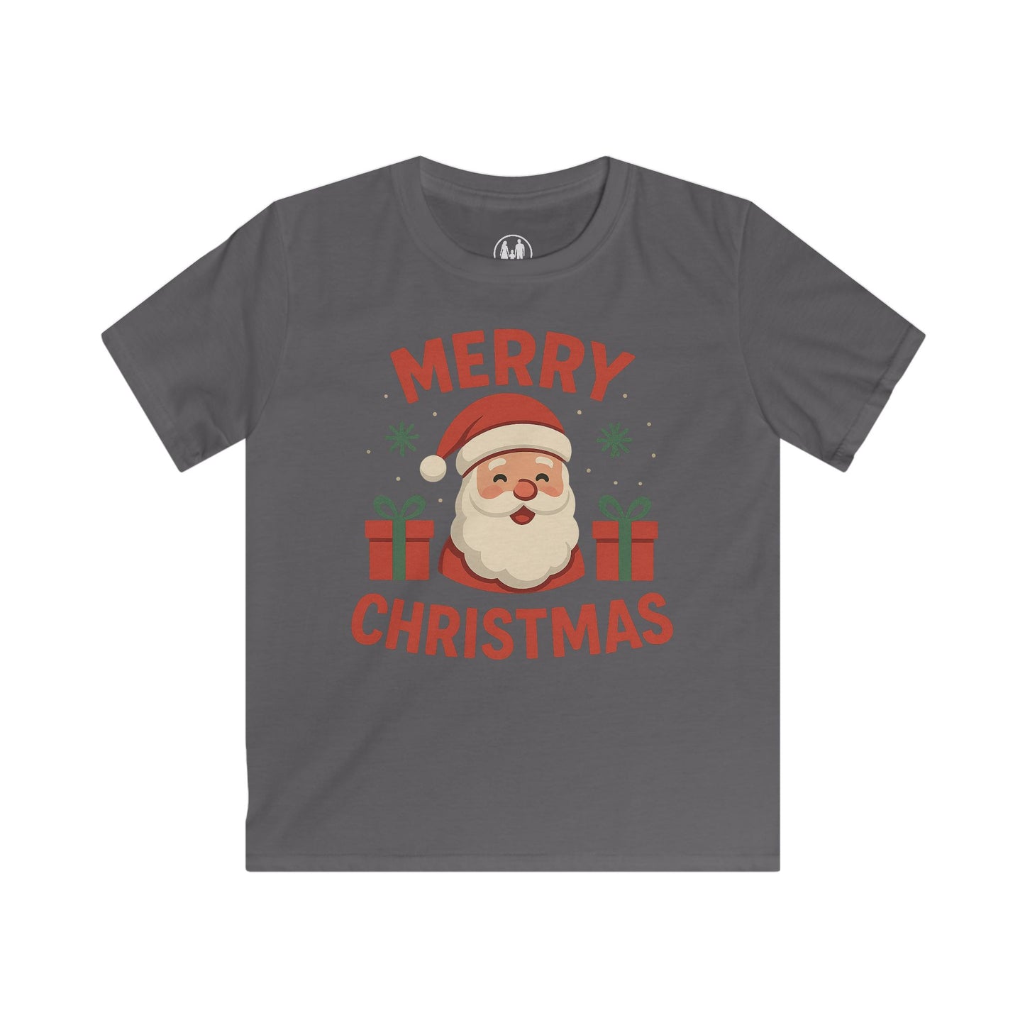 Kinder-T-Shirt „Frohe Weihnachten, Weihnachtsmann“