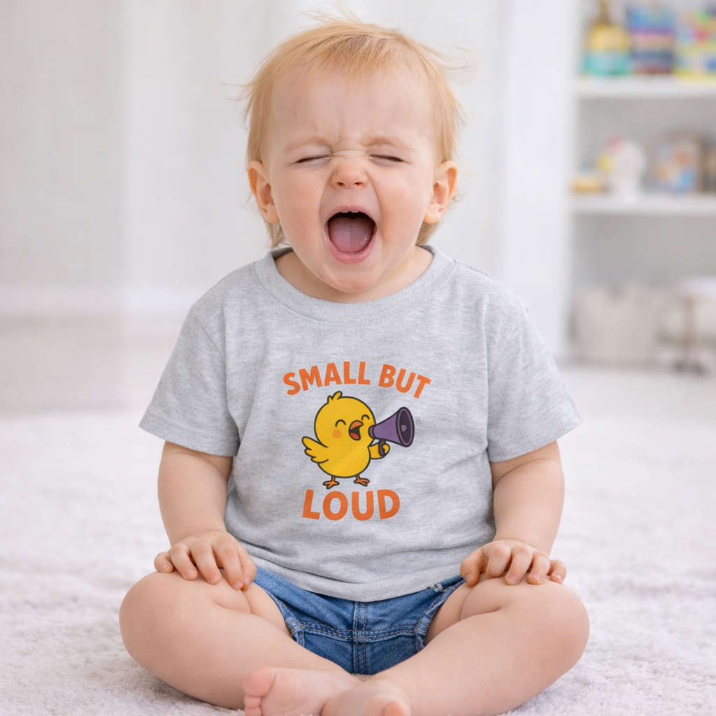 "Small But Loud" Baby T‑Shirt