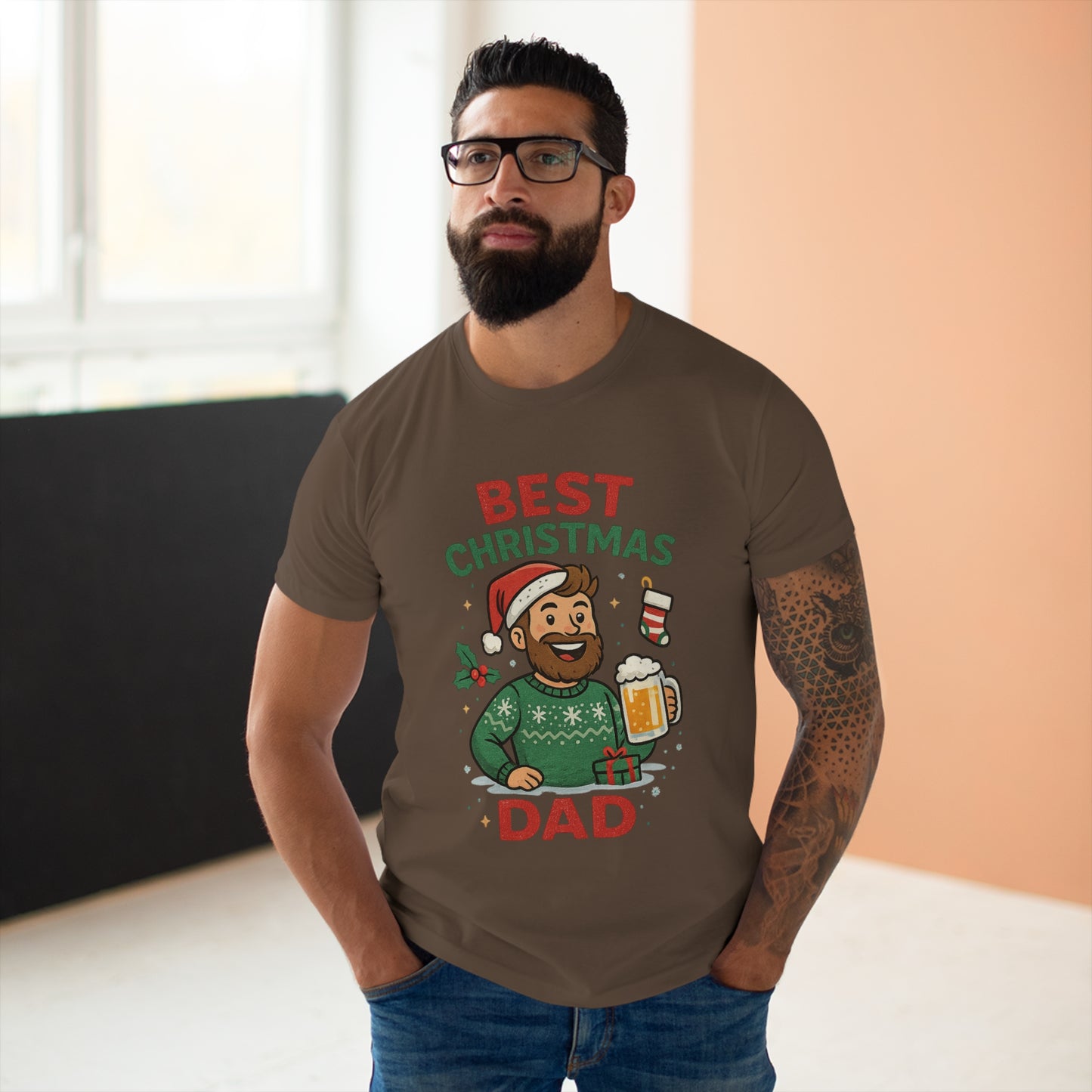 "Best Christmas Dad" T-Shirt