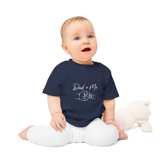 Dad & Me Baby T-Shirt, Cute Baby Gift, Father’s Day Outfit, New Dad Love Shirt, Kids Apparel, Matching Father-Son Shirt