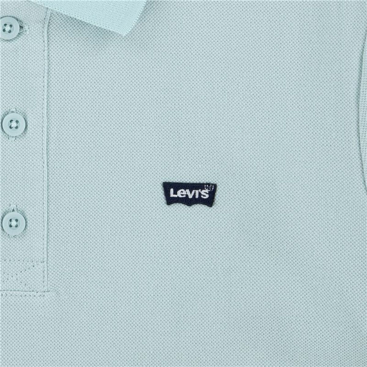 Levi's Children’s Short Sleeve Polo Shirt Levi's Lvb Back Neck Tape Blue