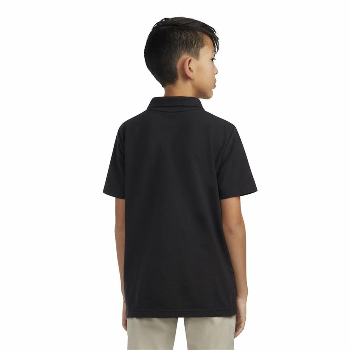 Levi's Children’s Short Sleeve Polo Shirt Levi's Lvb Back Neck Tape Black