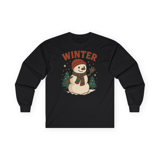 T-shirt graphique mignon pour les fêtes d'hiver