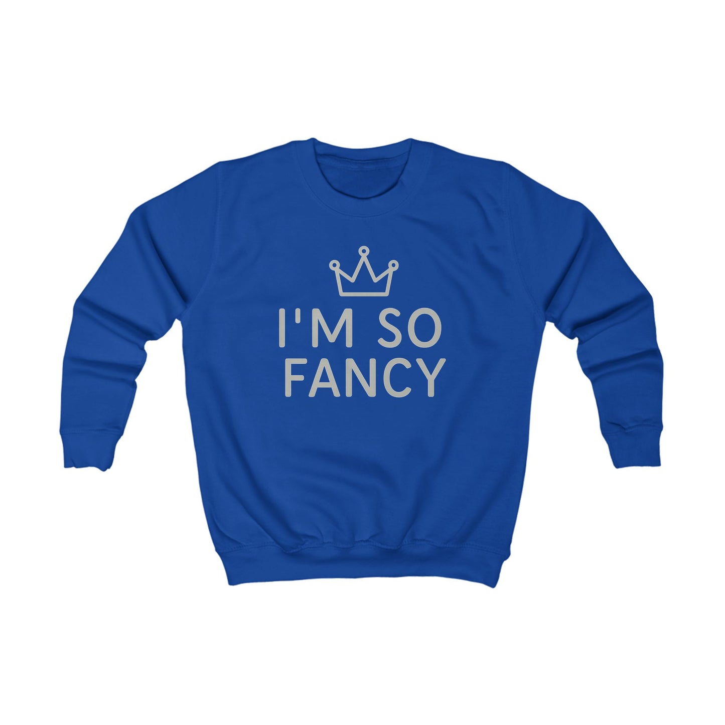 Trendy Kids Sweatshirt with 'I'm So Fancy' Design, Cozy Fashion for Girls and Boys, Ideal Gift for Birthdays and Holidays, Stylish [...]