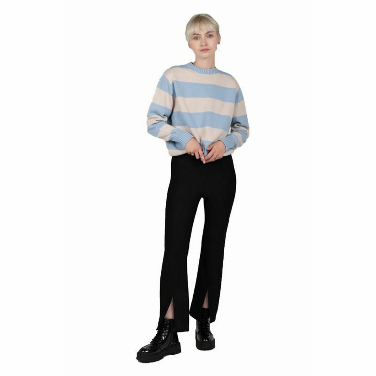 24Colours Long Trousers 24Colours Casual Black