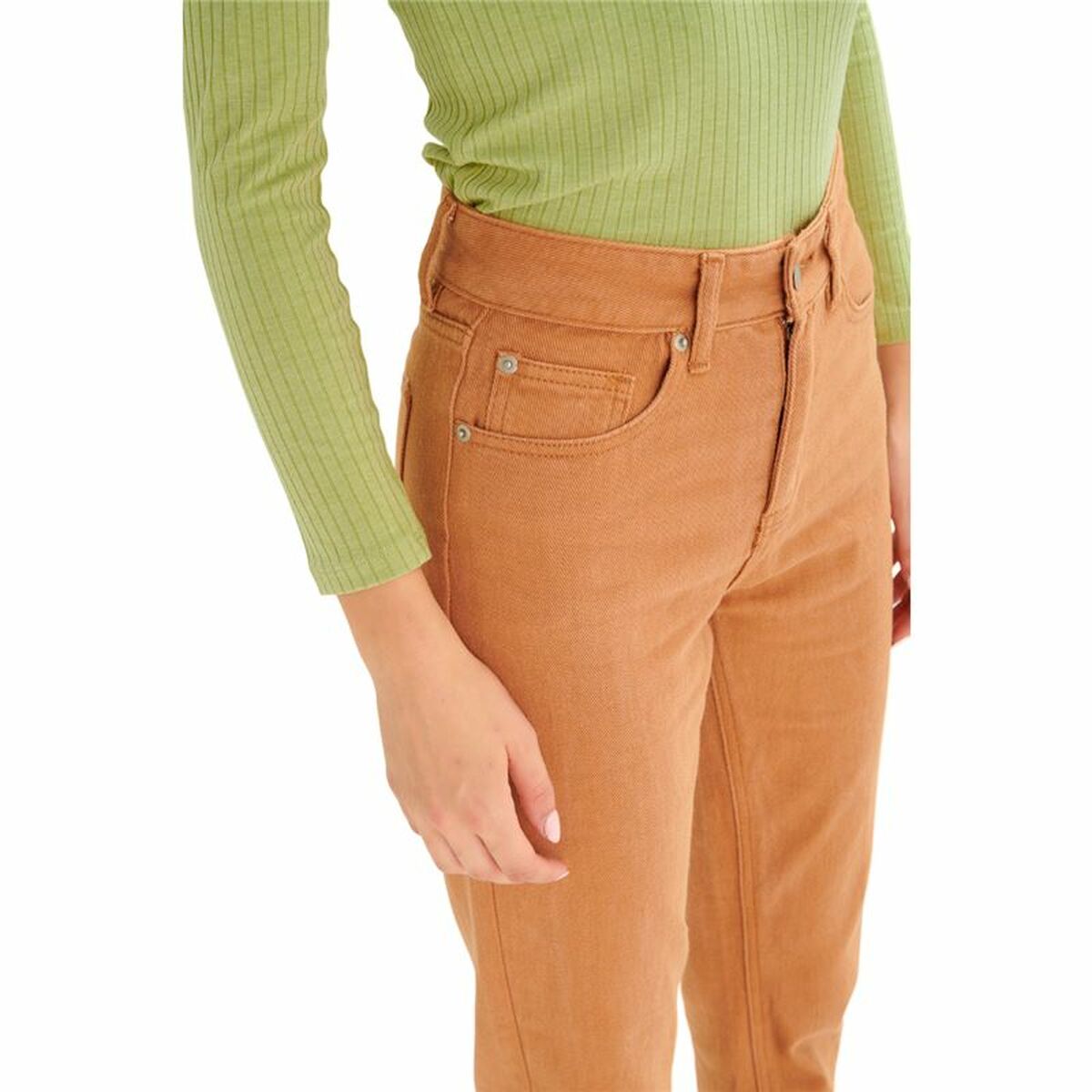 24Colours Trousers 24Colours Brown