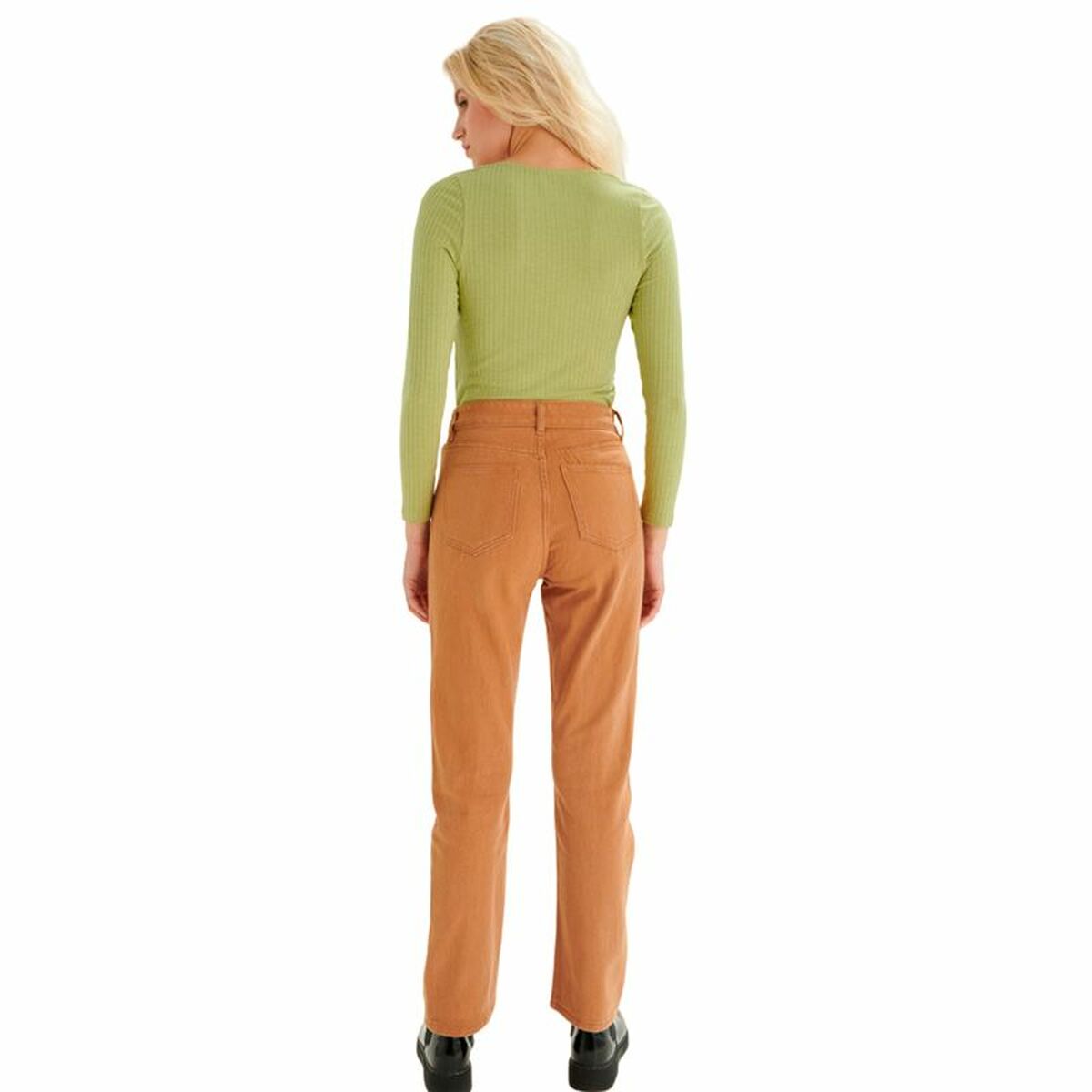 24Colours Trousers 24Colours Brown