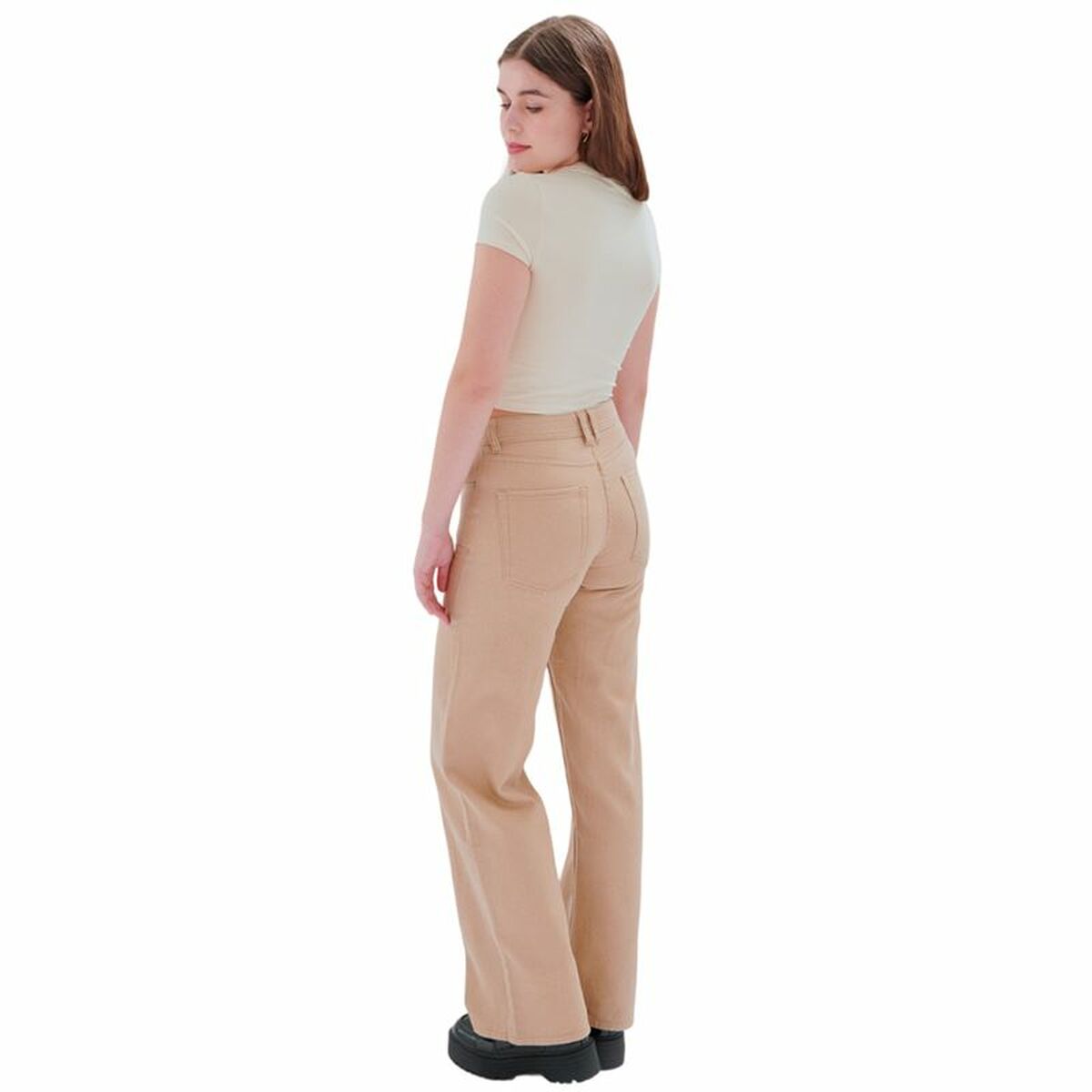 24Colours Trousers 24Colours Beige