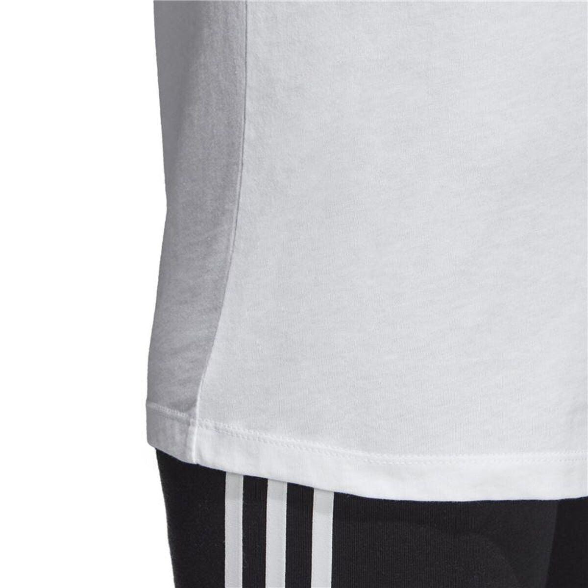 Adidas Women’s Short Sleeve T-Shirt Adidas 3 Stripes White