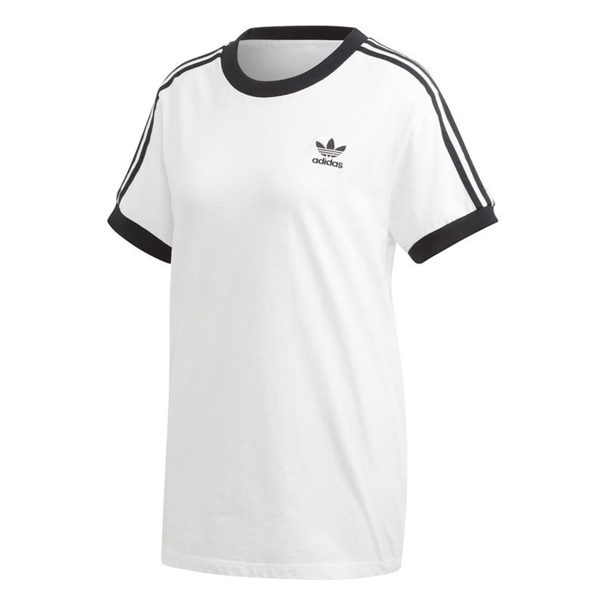 Adidas Women’s Short Sleeve T-Shirt Adidas 3 Stripes White