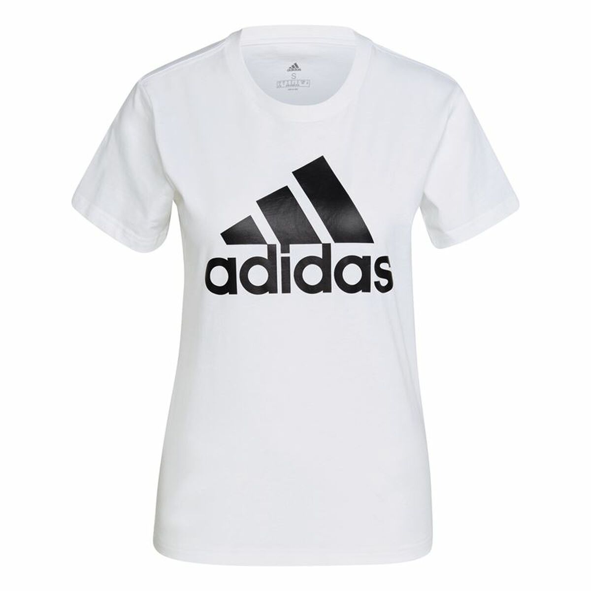 Adidas Women’s Short Sleeve T-Shirt Adidas Gl0649 White (Xs)