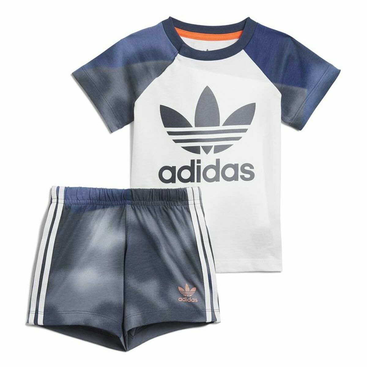 Adidas Children's Sports Outfit Adidas Camouflage Print  White