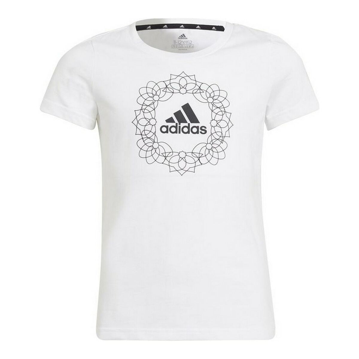 Adidas Child's Short Sleeve T-Shirt Adidas Graphic White