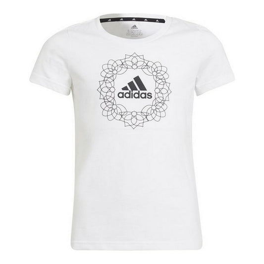 Adidas Child's Short Sleeve T-Shirt Adidas Graphic White
