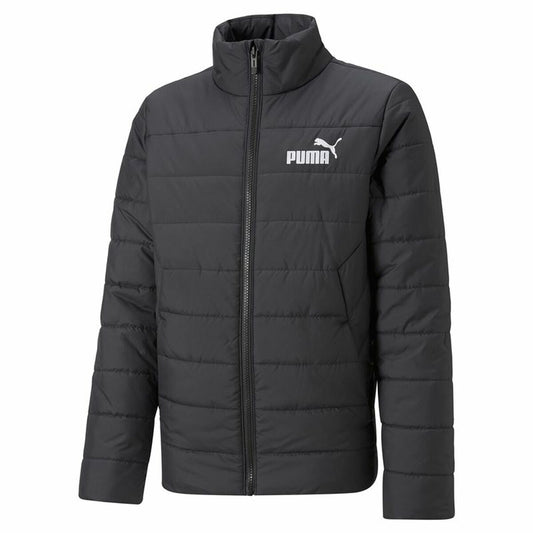 Puma Children's Sports Jacket Puma Essentials Padded Black