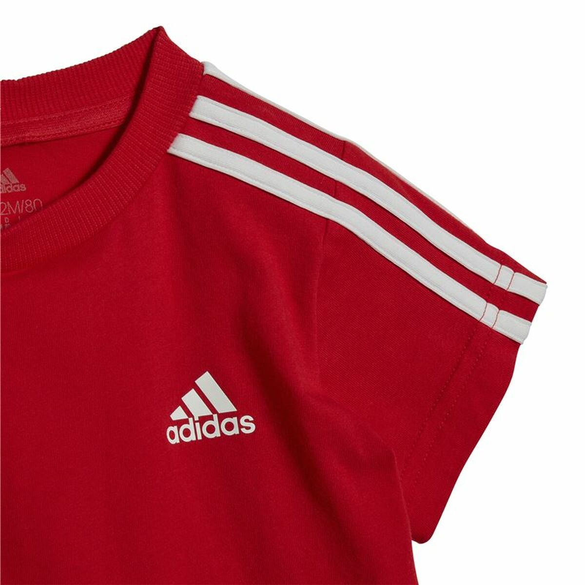 Adidas Sports Outfit For Baby Adidas Three Stripes Red