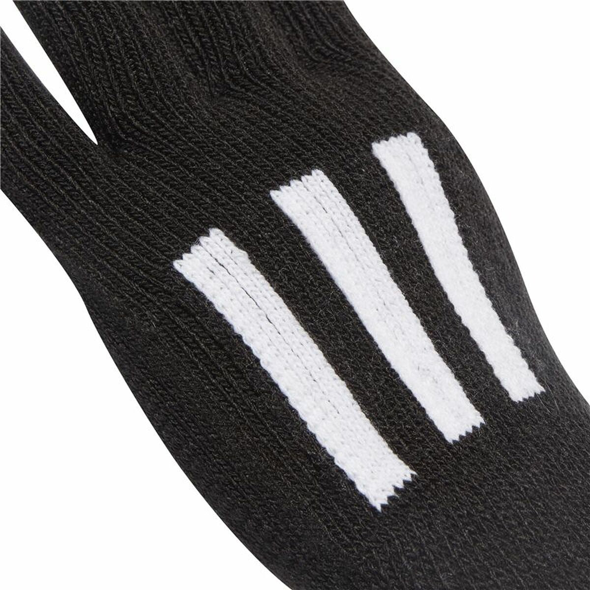 Adidas Gloves Adidas 3 Stripes Black