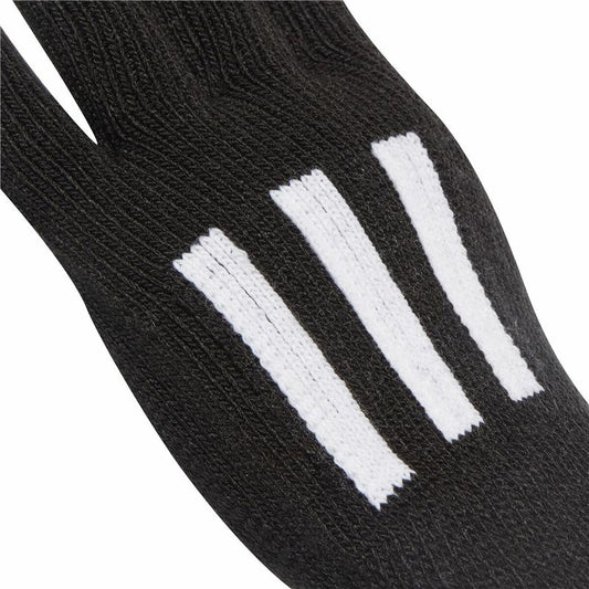 Adidas Gloves Adidas 3 Stripes Black