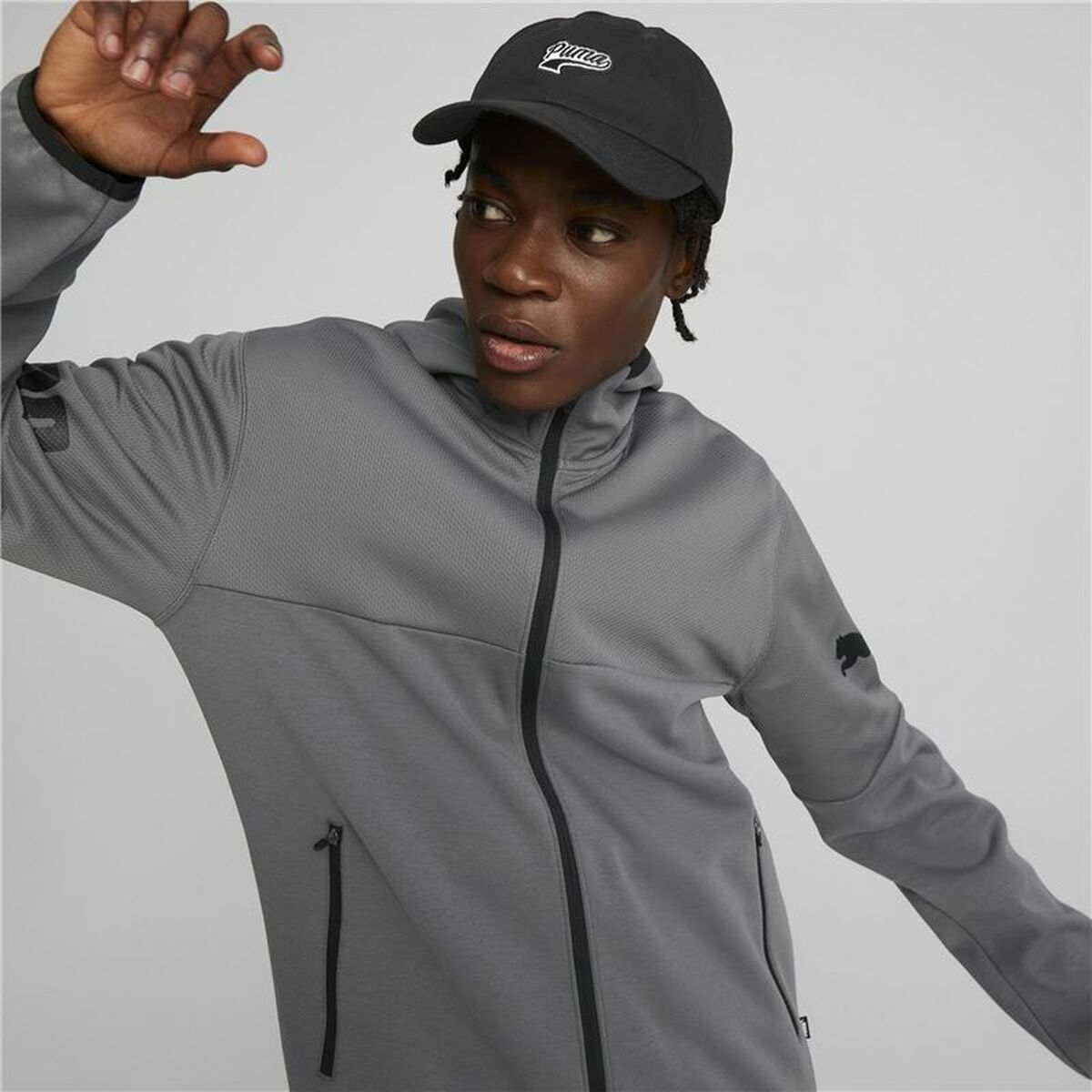 Puma Sports Cap Puma Script Logo Black Multicolour One Size