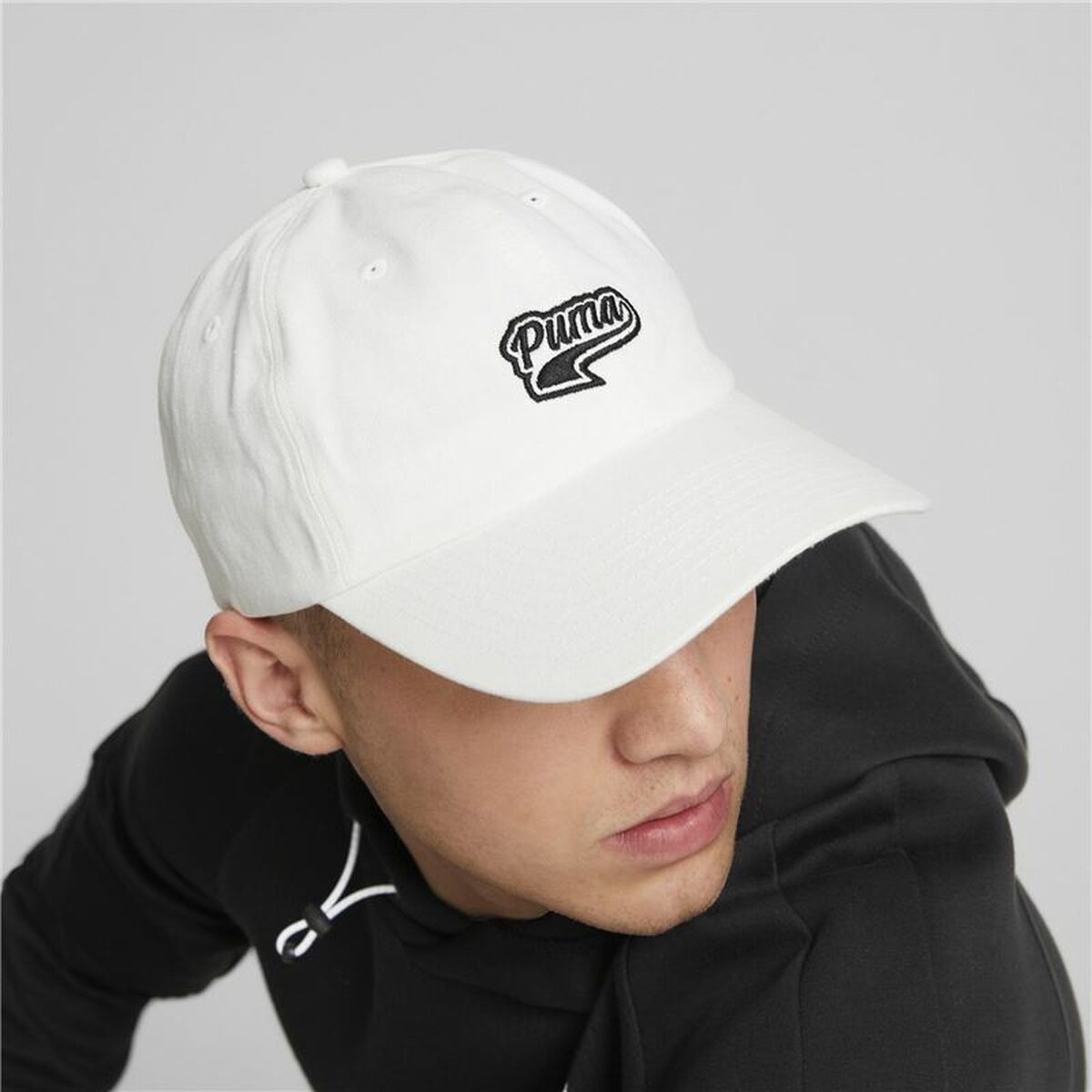 Puma Sports Cap Puma Script Logo White Multicolour One Size