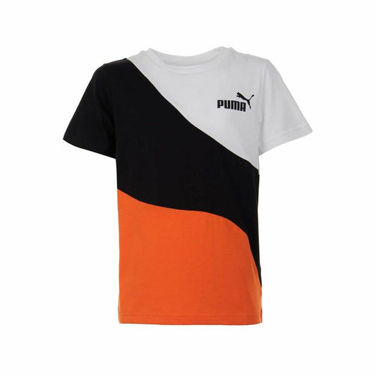 Puma Children’s Short Sleeve T-Shirt Puma Power Cat  Black