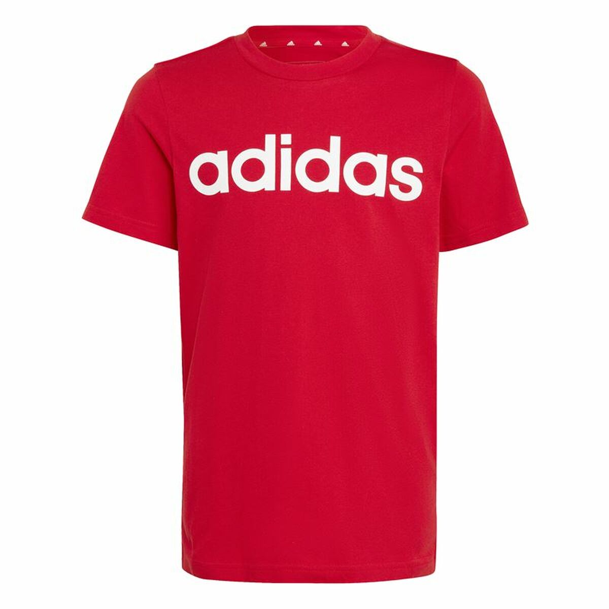 Adidas Child's Short Sleeve T-Shirt Adidas Lin Roja