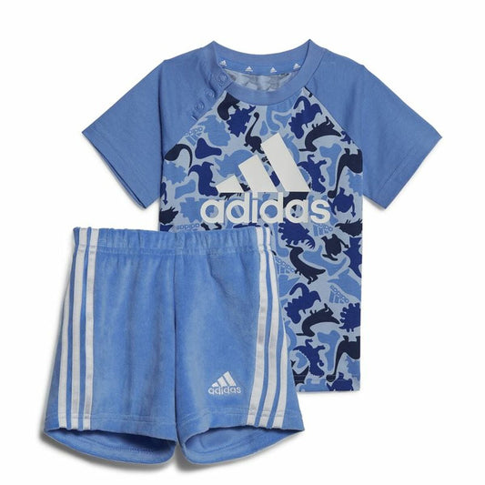 Adidas Sports Outfit For Baby Adidas Multicolour Camouflage Dinosaurs