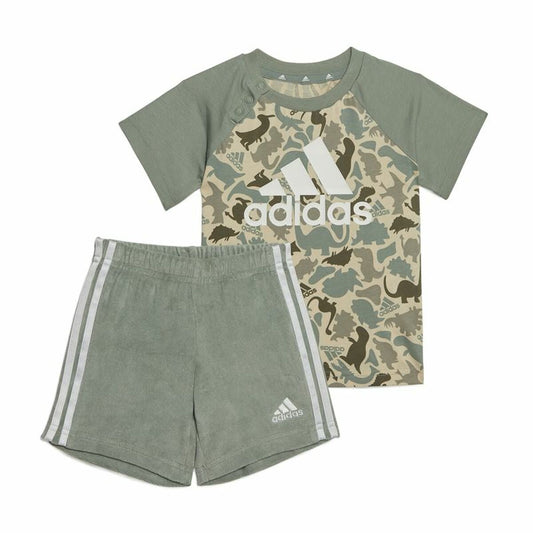 Adidas Sports Outfit For Baby Adidas Multicolour Camouflage Dinosaurs