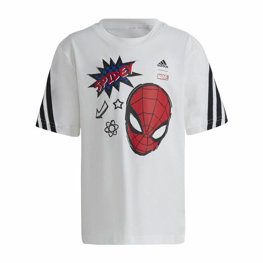 Adidas Child's Short Sleeve T-Shirt Adidas Spider-Man White