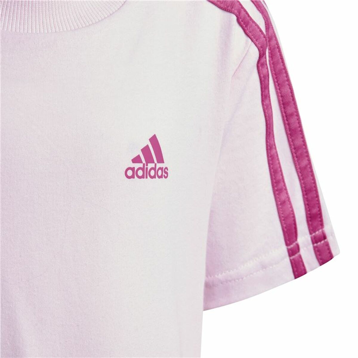 Adidas Children's Sports Outfit Adidas 3 Stripes Pink