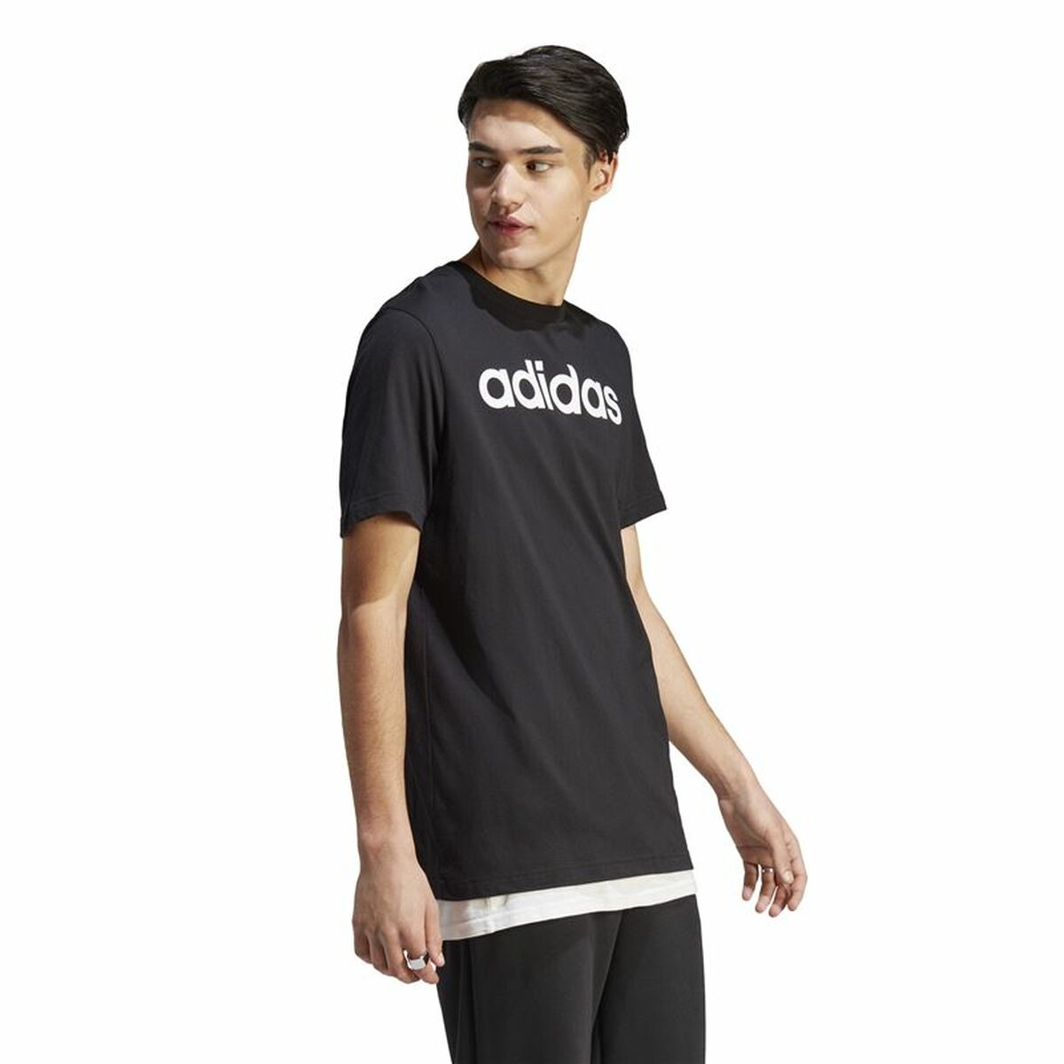Adidas Men’s Short Sleeve T-Shirt Adidas Essentials Single Jersey S