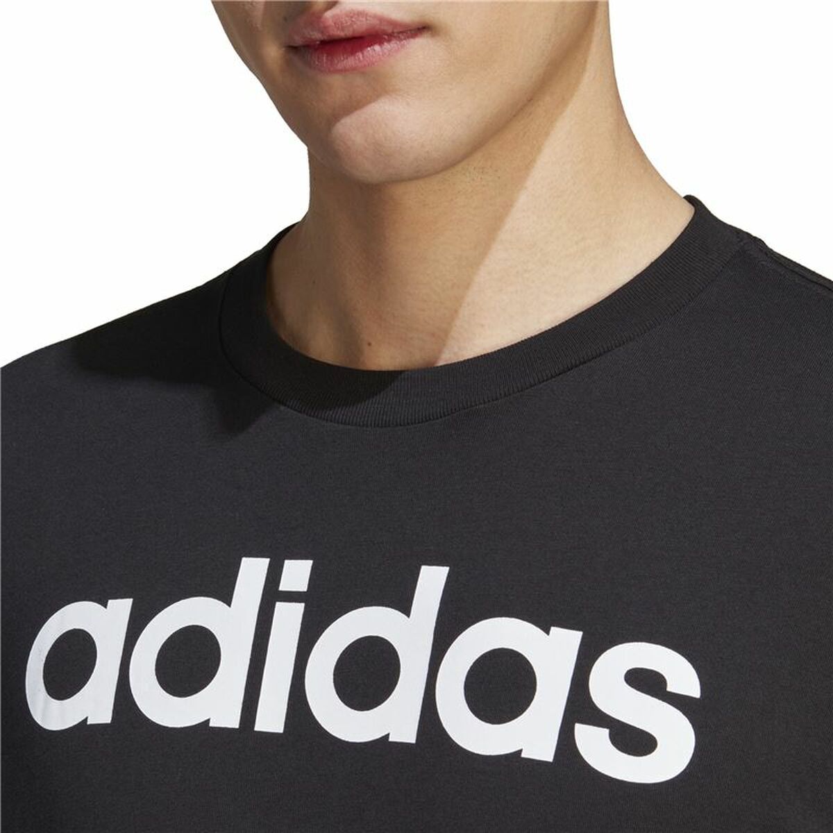 Adidas Men’s Short Sleeve T-Shirt Adidas Essentials Single Jersey S