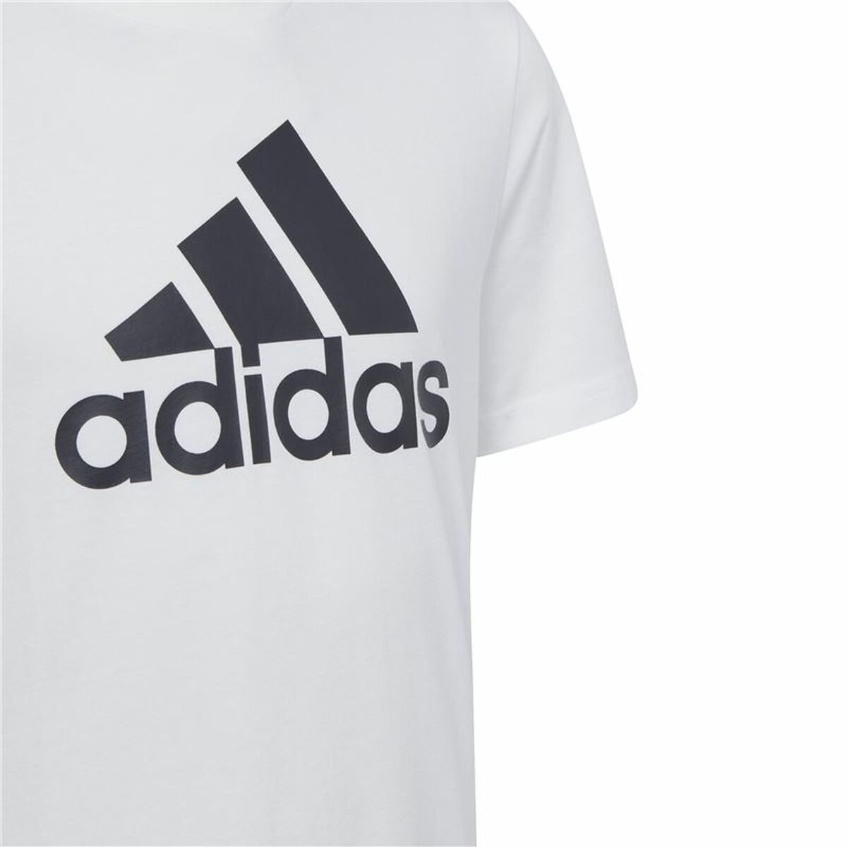 Adidas Child's Short Sleeve T-Shirt Adidas Essentials Big Logo Cotton