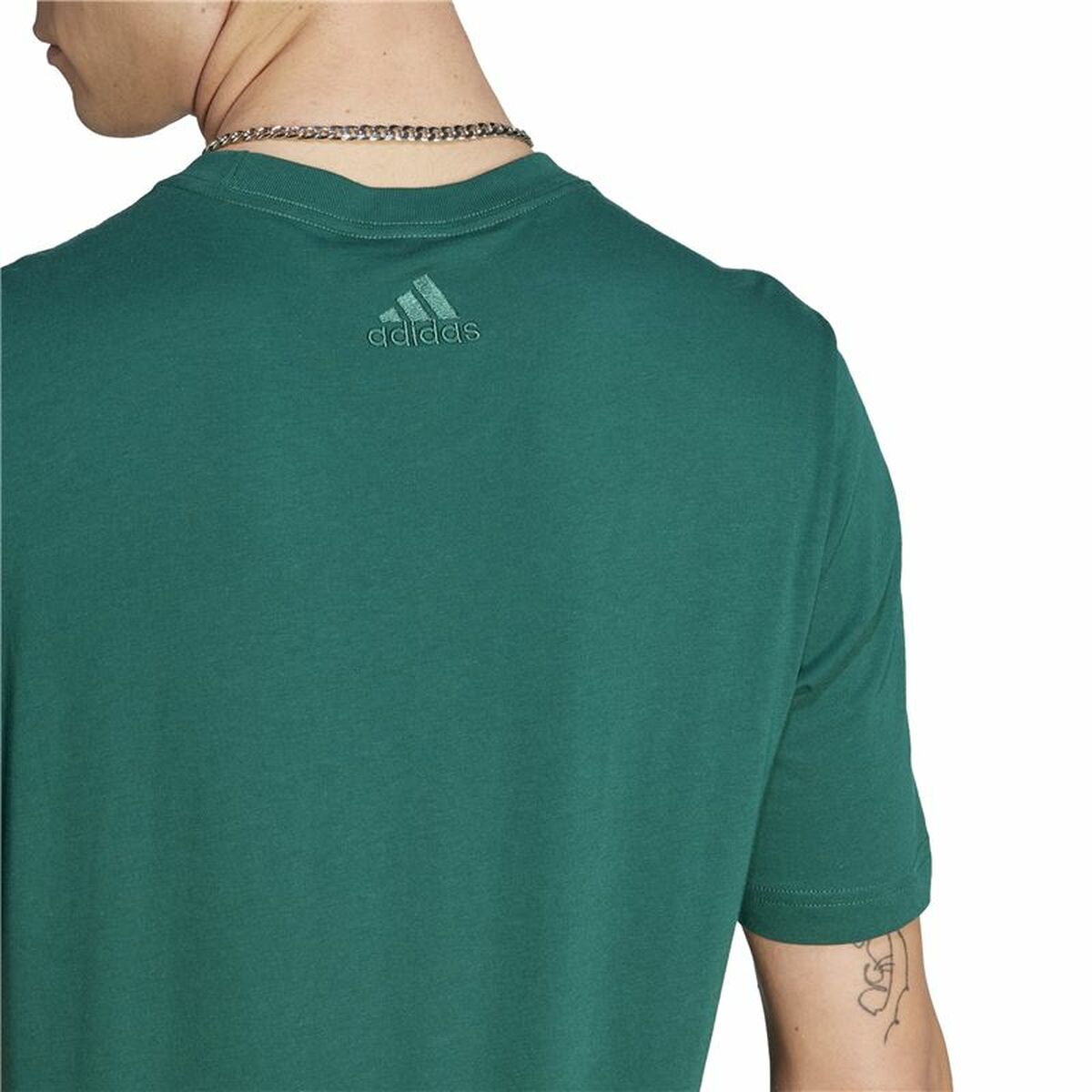 Adidas Men’s Short Sleeve T-Shirt Adidas Linear Sj Olive S
