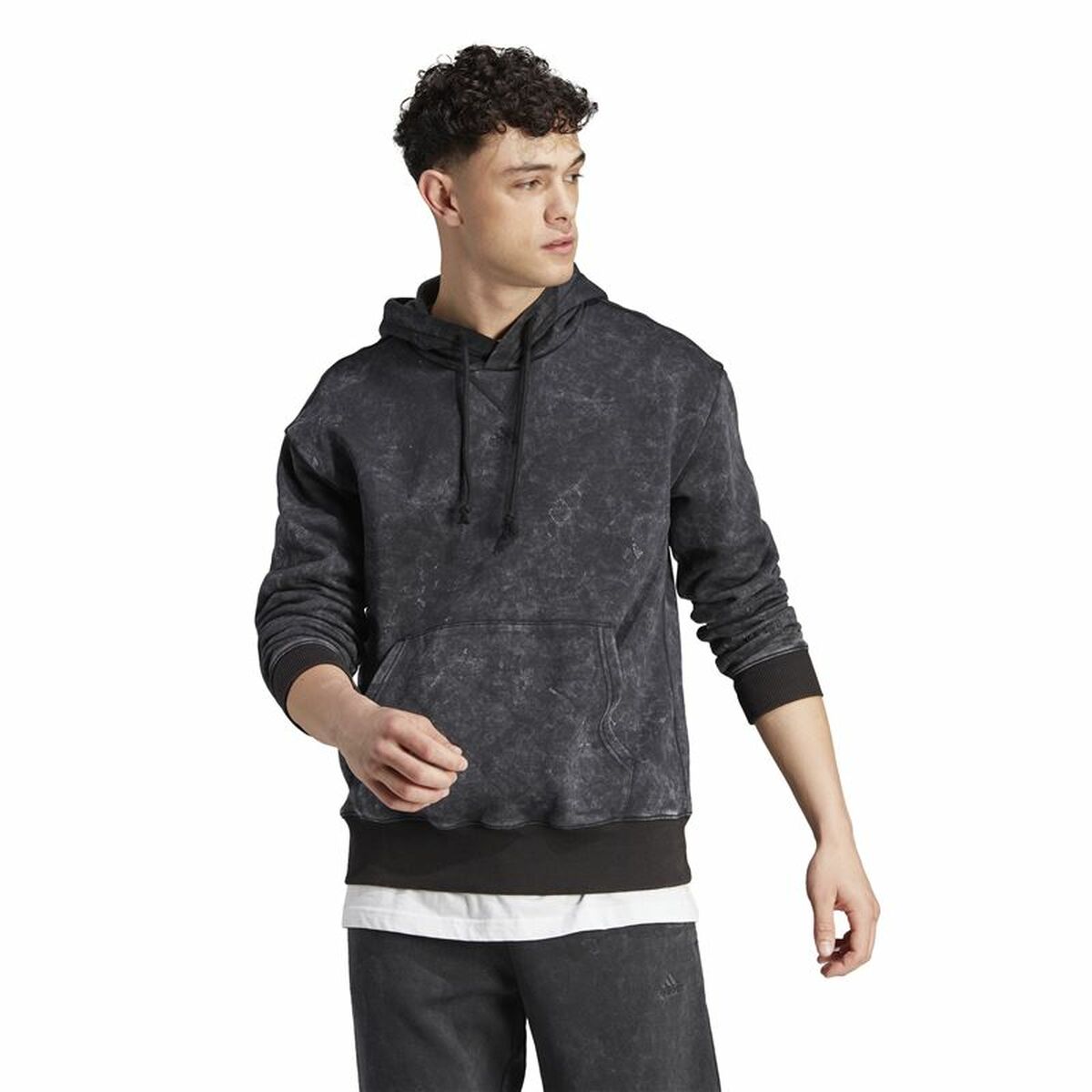 Adidas Men’s Hoodie Adidas All Szn Black Grey