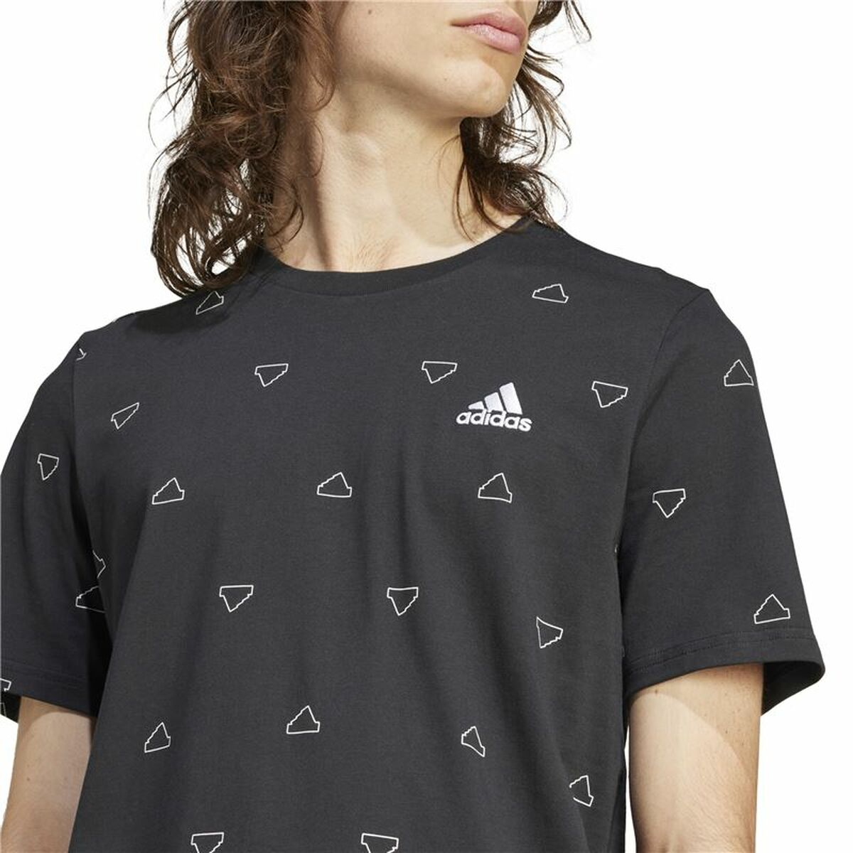 Adidas Men’s Short Sleeve T-Shirt Adidas Essentials Monogram M