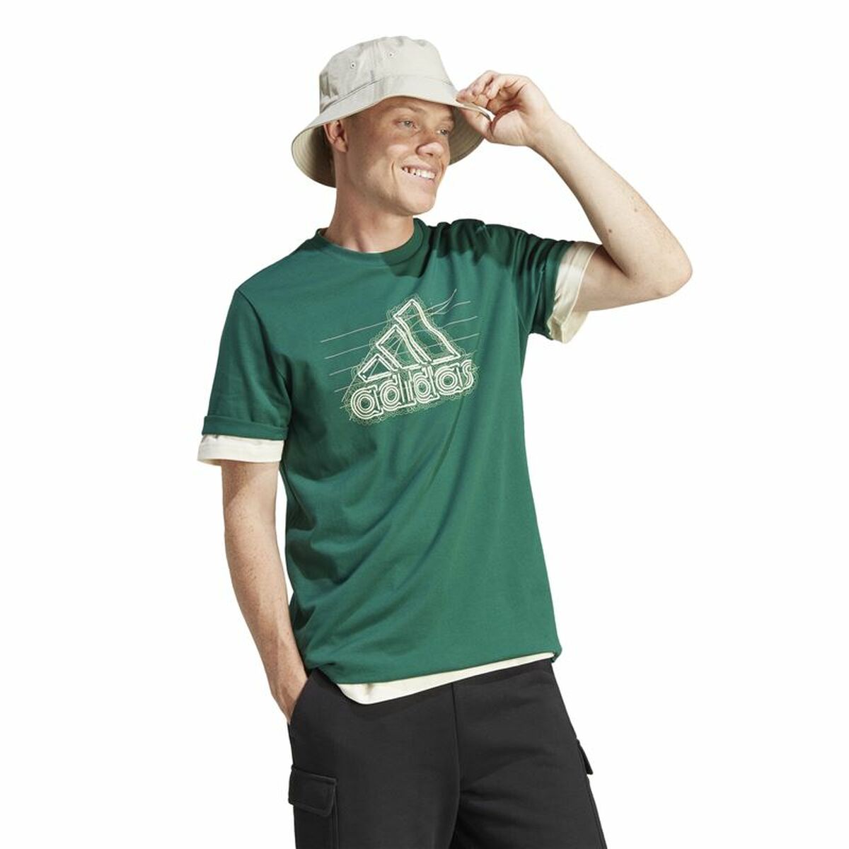 Adidas Men’s Short Sleeve T-Shirt Adidas Growth Bos Xs