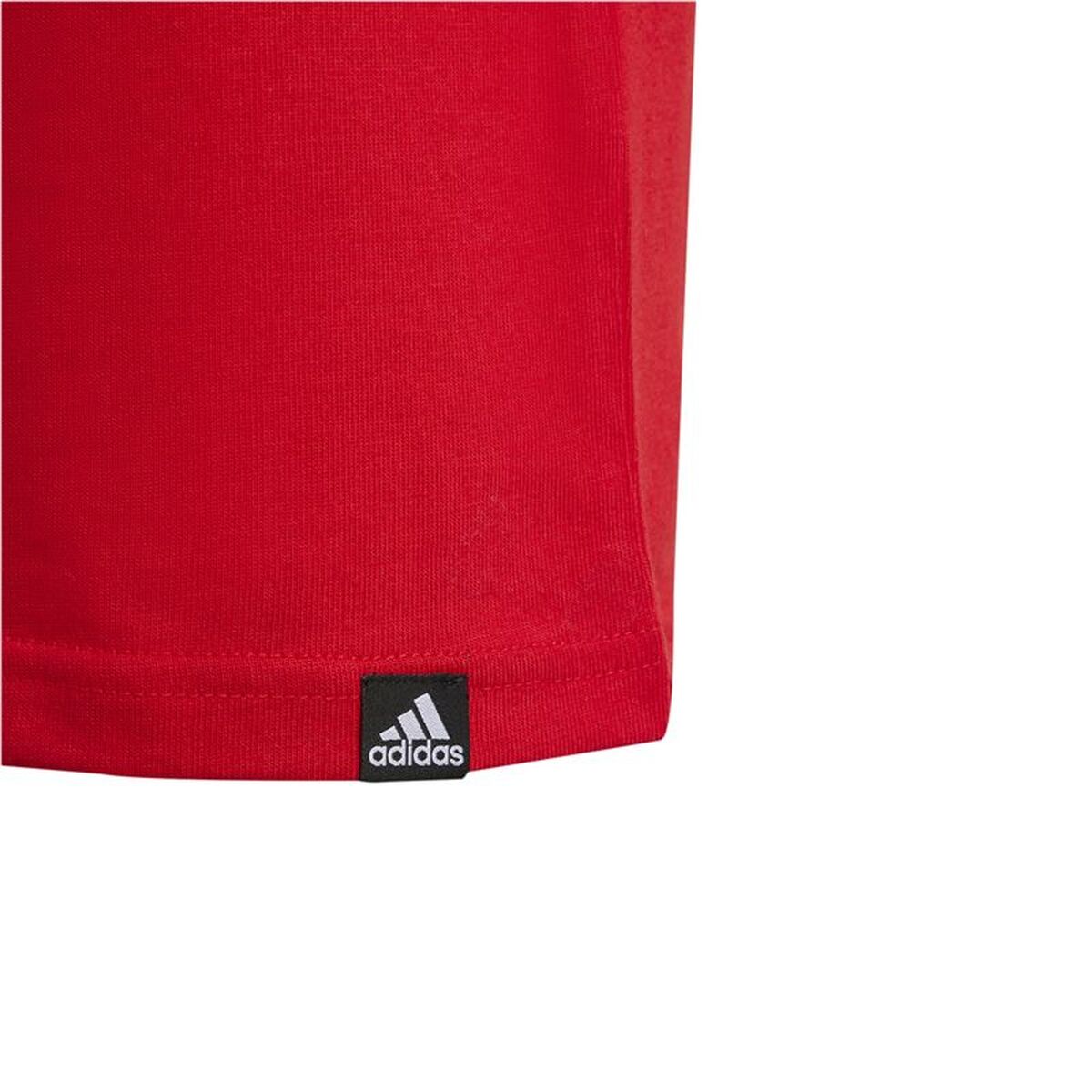Adidas Child's Short Sleeve T-Shirt Adidas Camo Linear 11-12 Years Red